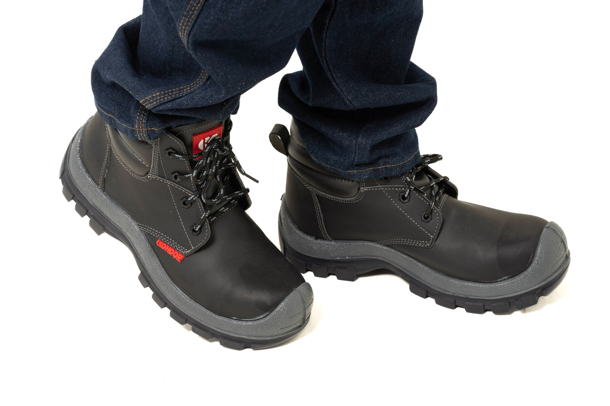 Botas de Seguridad Unisex Kondor – Puntera en Policarbonato y Suela Tridensidad