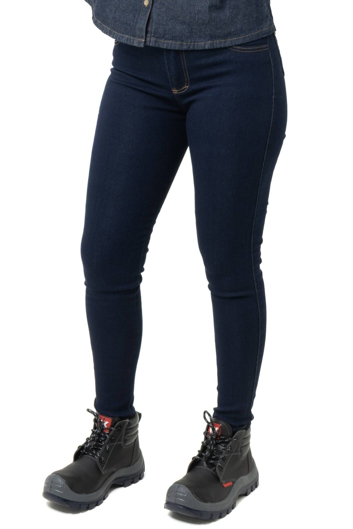 Pantalón Índigo de Dama 5 Bolsillos