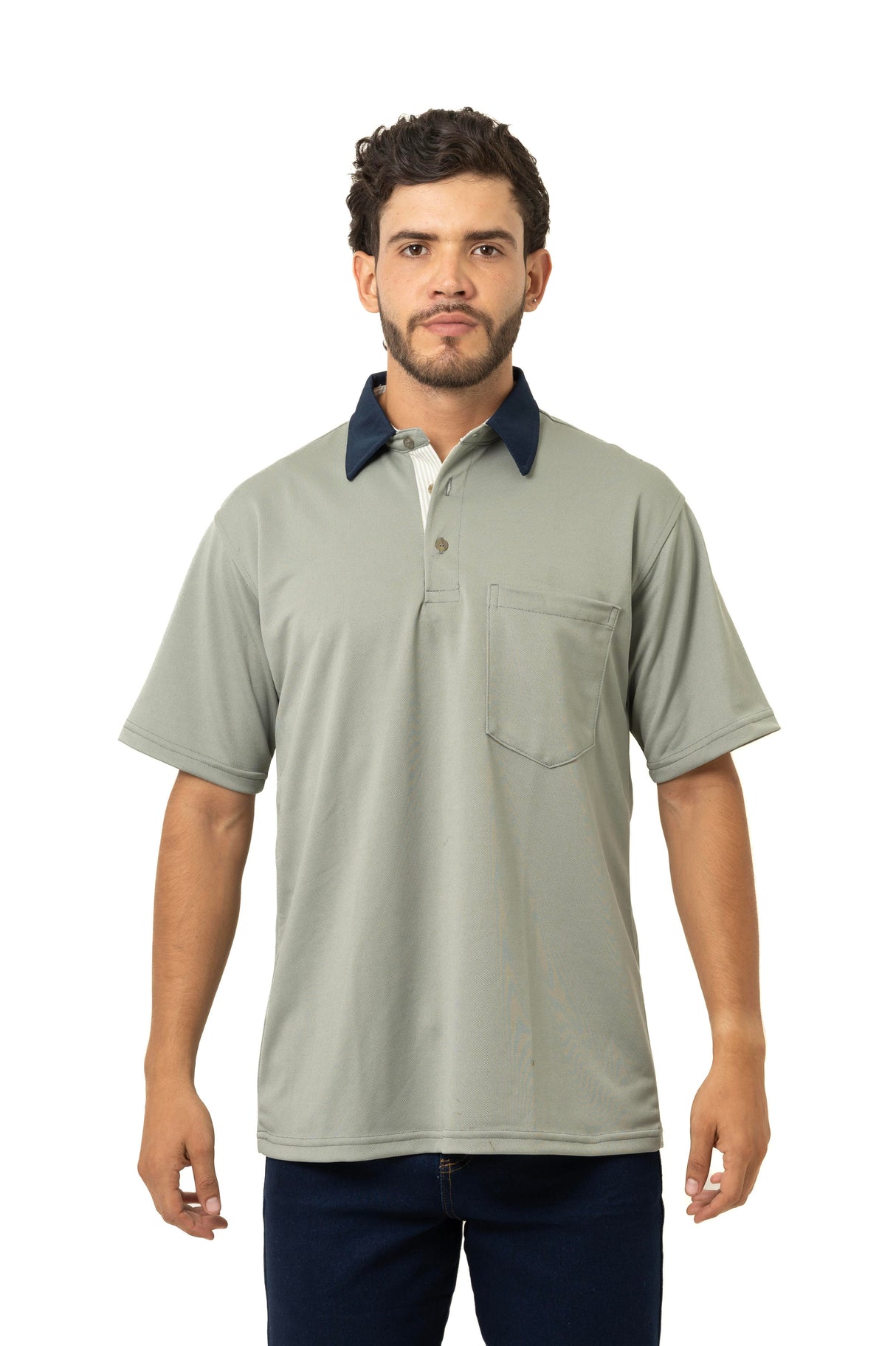 Camiseta Polo Hombre Manga Corta