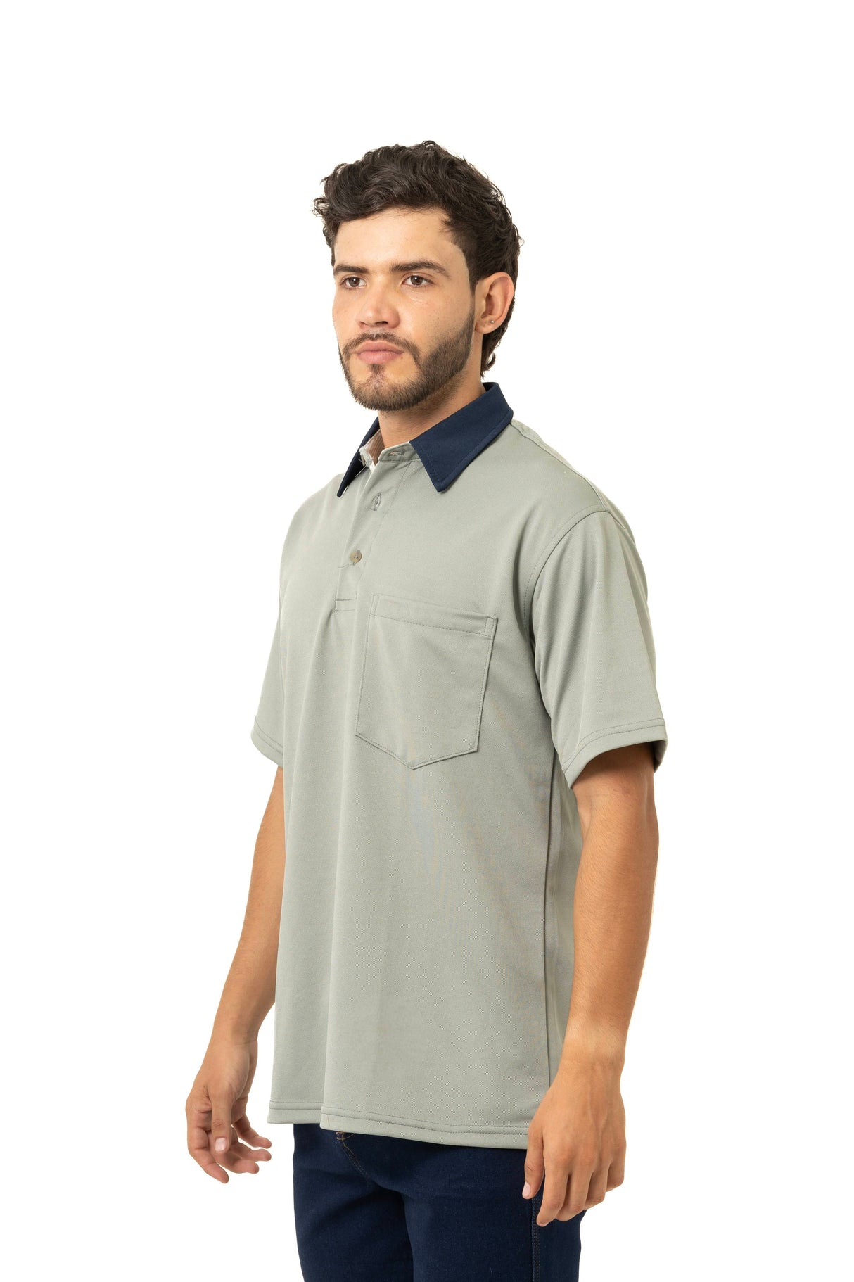 Camiseta Polo Hombre Manga Corta