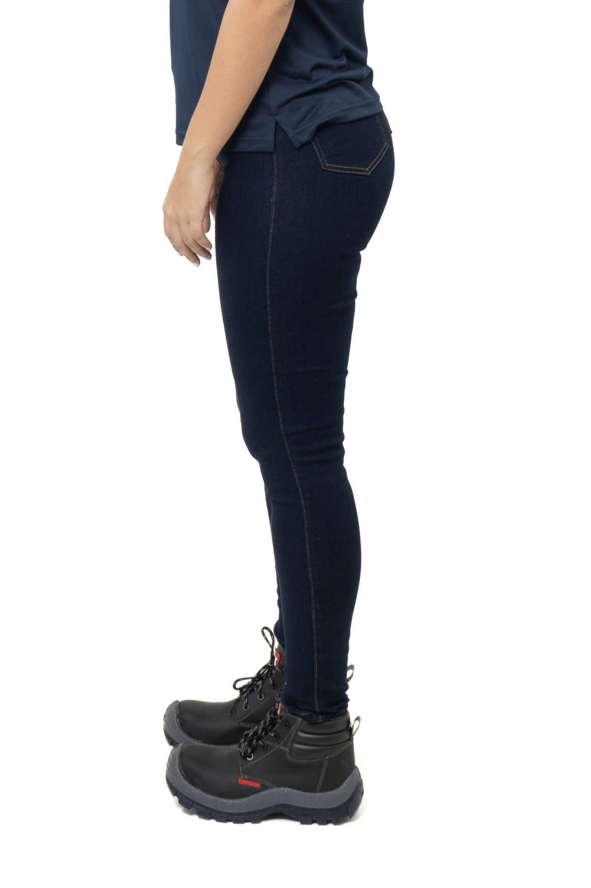 Pantalón Índigo de Dama 5 Bolsillos