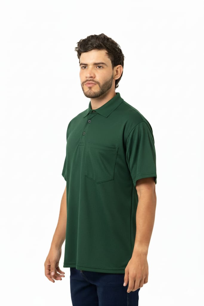 Camiseta Polo Hombre Manga Corta