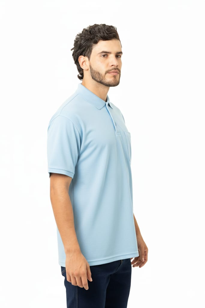 Camiseta Polo Hombre Manga Corta