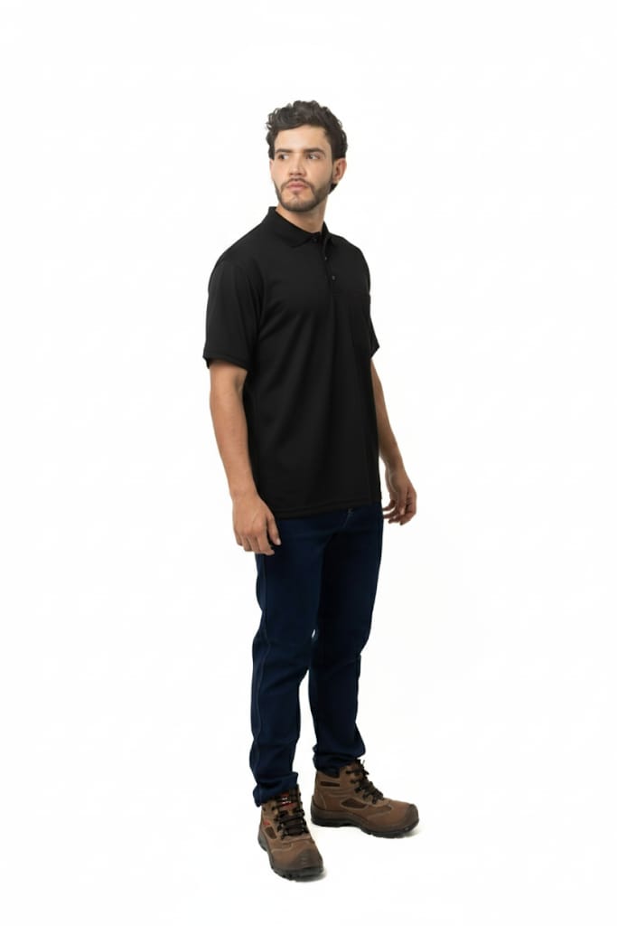 Camiseta Polo Hombre Manga Corta