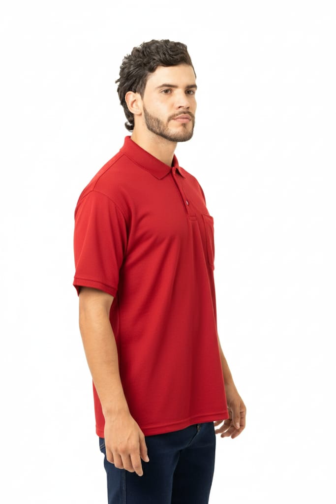 Camiseta Polo Hombre Manga Corta